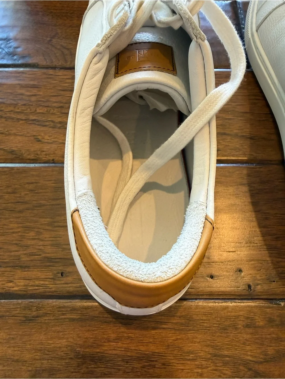 Allen Edmonds Men’s Courtside Lace-up Leather Sneakers